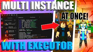 TUTORIAL ROBLOX Create Multiple Instances amp use Executor PC  BYPASS Byfron AntiCheat [upl. by Ecinej]