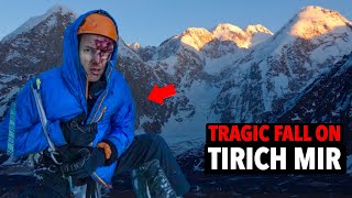 Hindu Kush The TRAGIC fall of two climbers on Tirich Mir [upl. by Ailliw]