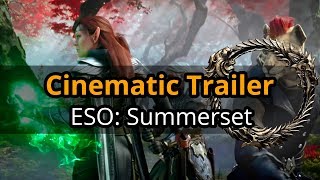 Cinematic Trailer  Elder Scrolls Online Summerset deutsch [upl. by Demmer]