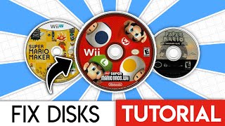 FIX your SCRATCHED Disks  GCN Wii PS1 etc [upl. by Westhead]