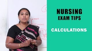 Nursing Exam TipsCalculating Dose  HAAD DHA MOH CBT PROMETRIC Exam Coaching in Kerala [upl. by Nashom]