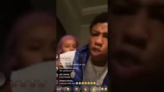 Back When YoungBoy Was on Instagram live Flashing 😂 nbayoungboy shorts [upl. by Xenia]