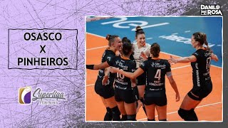 Osasco x Pinheiros  Melhores Momentos  Superliga Feminina 2425 [upl. by Amadis]