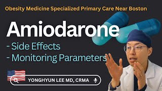 Amiodarone Side Effects Monitoring Parameters [upl. by Artenek]