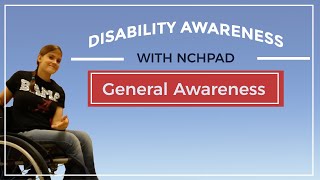 General Disability Awareness [upl. by Cerveny]