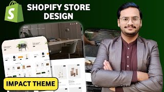 Shopify Dropshipping Store Complete Customization 2024  Professional Store Design [upl. by Marder691]