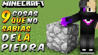 Minecraft 9 cosas que no sabías de la Piedra  Rabahrex [upl. by Yanarp]