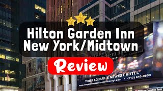 Hilton Garden Inn New YorkMidtown Park Ave Review  Is This Hotel Worth It [upl. by Isabeau]