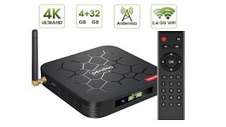 Android TV Box Pendoo X6 PRO Unboxing amp Reviews 2020 [upl. by Dnalram]