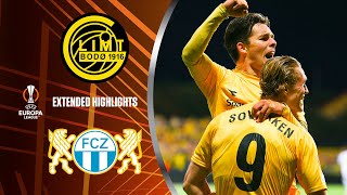 BodøGlimt vs Zürich Extended Highlights  UEL Group Stage MD 2  CBS Sports Golazo [upl. by Keryt814]