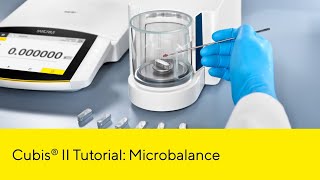 Overview of the Cubis® II Microbalance [upl. by Emera]