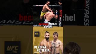 Michel Pereira vs Ihor Potieria ufc301 ufc mma [upl. by Ayoral708]