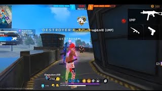 One vs Four Game Pely Free Fire Video freefire video trending team legend video [upl. by Barb]