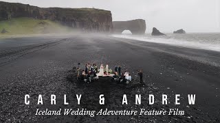 Carly amp Andrews Iceland Feature Wedding Film [upl. by Auhsot]