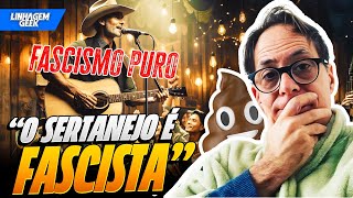 PEDRO CARDOSO CHAMA SERTANEJO DE FASCISTA [upl. by Clie]