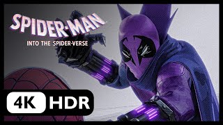 Uncle Aaron Death  SpiderMan Into the SpiderVerse 4K HDR [upl. by Nireil478]