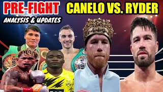 CANELO vs RYDER  CASIMERO vs NGHITUMBWA  ASTROLABIO vs MOLONEY PREFIGHT [upl. by Aydne]