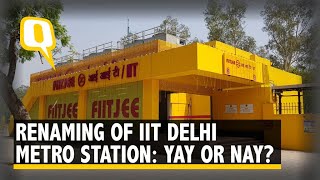 What Do IIT Delhi Students Think of the FIITJEEIIT Metro Station [upl. by Adiel273]