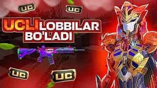 QIZIQARLI WOW UC LOBBILAR QILAMIZ BERKINMACHOQ BOKS MANYAK  PUBG MOBILE [upl. by Slocum]