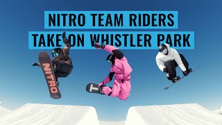 A Tour of Whistlers Terrain Park 2024 [upl. by Noitna494]