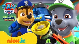 PAW Patrols Rockys Garage Compilation w Chase 1  Nick Jr [upl. by Eiramanig]