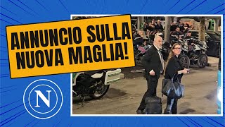 ANNUNCIO DI VALENTINA DE LAURENTIIS 🚨  Centra la NUOVA MAGLIA DEL NAPOLI 😍 [upl. by Shermie]