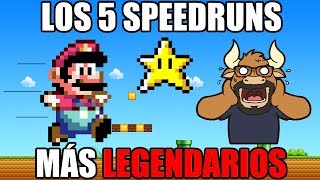 Los 5 Speedruns más Legendarios en Videojuegos [upl. by Yrome]