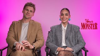 Melissa Barrera and Tommy Dewey Talk Horror RomCom YOUR MONSTER [upl. by Baptist]