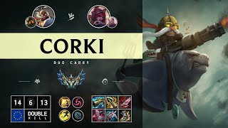 Corki ADC vs Xayah  EUW Challenger Patch 1412 [upl. by Eelibuj717]