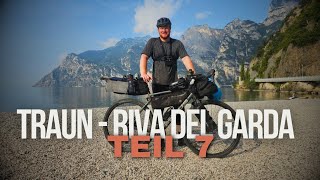 Linz bis Gardasee  Bikepacking tour  700 Km  7000 Höhenmeter   Teil 7 [upl. by Jacklin]