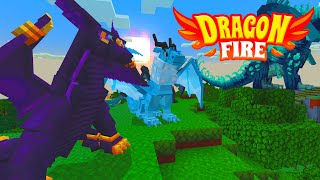 Minecraft  The DragonFire ADD ON Lets Play 3 [upl. by Jenkel606]