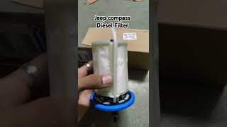 Jeep compass Diesel Filter  jeepcompass fuelfilter unboxing [upl. by Annaeirb]