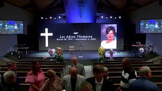 Lee Adcox Thompson Funeral Service [upl. by Yltneb614]