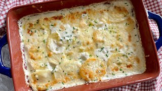 Cheesy Scalloped Potatoes  Au Gratin Potatoes [upl. by Cardwell381]