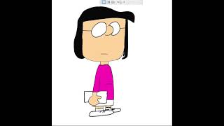 Peanuts Marcie Speed Drawing [upl. by Clarkson800]