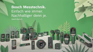 Bosch Messtechnik Einfach wie immer Nachhaltiger denn je [upl. by Aztin]