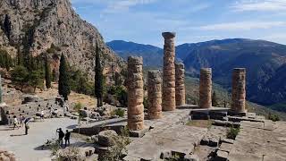 20241009  Greece  Delphi  Temple of Apollo [upl. by Llebiram]