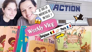 Weekly Vlog ♥ BelgiqueActionParisPoulette Party [upl. by Anyehs622]