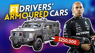 F1 Drivers Armoured Cars [upl. by Ecarret]