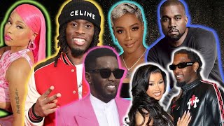 Cardi B GOES OFF on Offset Nicki Minaj vs Kanye and Elliot WilsonTiffany haddish charged Diddy [upl. by Tillie]