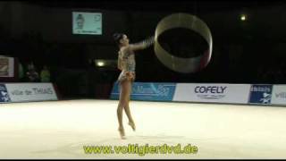 GrandPrix Thiais 2011  Finals Hoop 05  Ulyana TROFIMOVA [upl. by Earahc]