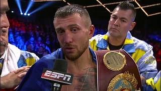 Vasyl Lomachenko defeats Guillermo Rigondeaux by TKO  ESPN [upl. by Tavi]