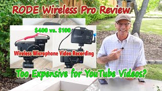 Rode Wireless Pro Microphone Review [upl. by Albina]