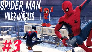 SPIDERMAN MILES MORALES Gameplay Walkthrough Part 3 FULL GAME 4K 60FPS PS5  With community [upl. by Robena462]