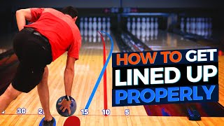 Pro Bowling Targeting Tip Get Lined Up Properly for Higher Scores [upl. by Aicelav367]