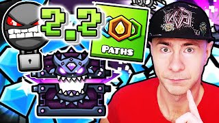 Do these IMMEDIATELY in Geometry Dash 22  SECRETS VAULT CODES CHESTS PATHS LISTS and MORE [upl. by Attelliw]