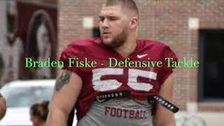 Braden FiskeDefensive Tackle2024 Draft prospectFilm Breakdown [upl. by Huldah]