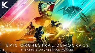 Helldivers II Main Theme  A Cup of LiberTea  Epic Orchestral Cover  Kāru [upl. by Ahsille]