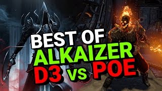 BEST OF Alkaizer x Diablo 3 vs Path of Exile [upl. by Ahsilat]