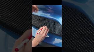 Porsche Front Mesh Screen Grille Touch Up porsche [upl. by Mellins53]